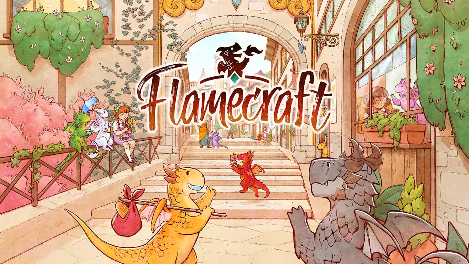 Flamecraft traz estratégia e dragões aconchegantes ao Nintendo Switch
