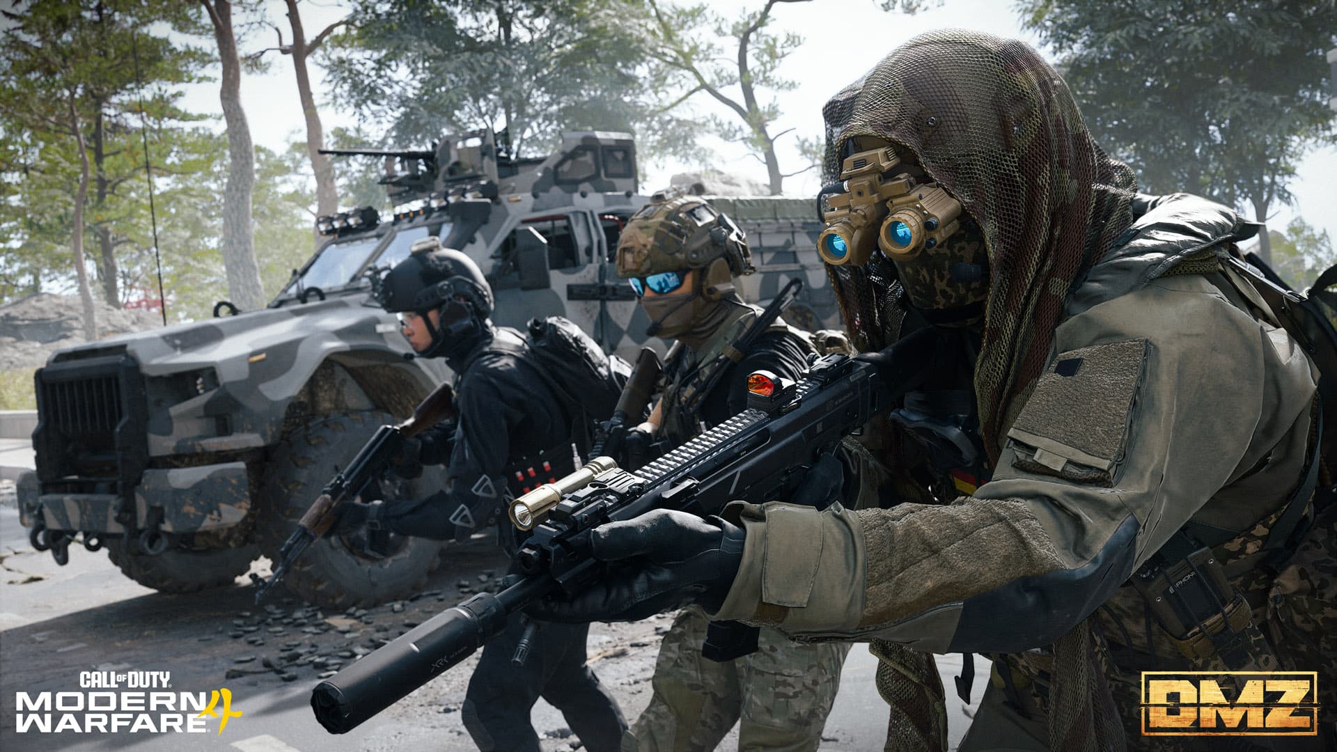 Banner panorâmico de Call of Duty: Modern Warfare 4